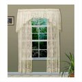 Commonwealth Home Fashions Mona Lisa Engineered Bridal Lace Window Panels54 in., Shell 70011-100-006-54